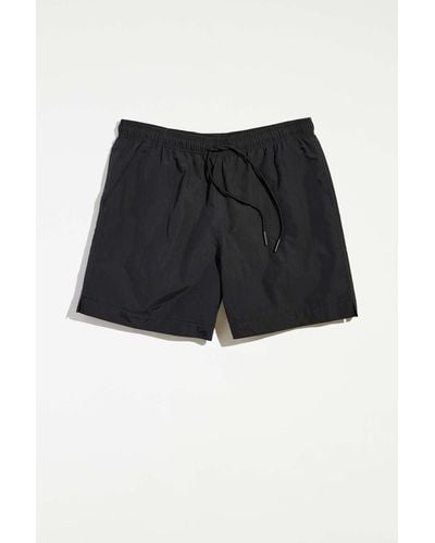 Standard Cloth Oliver 2.0 5" Nylon Short In Black,at Urban Outfitters