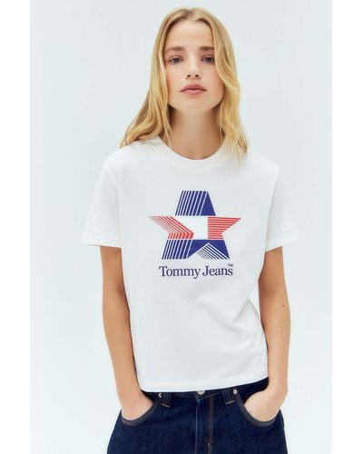 Tommy Hilfiger Retro Sports T-shirt - White