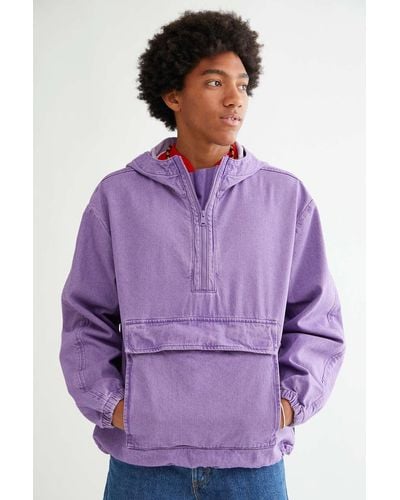 Levi's Fresh Euclid Anorak Jacket - Purple