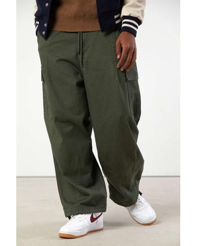 BDG Baggy Twill Cargo Pant - Green