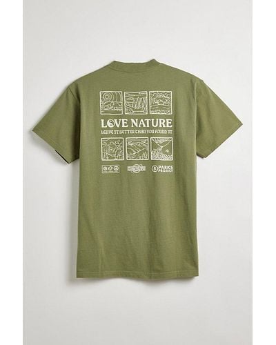 Parks Project Love Nature Tee - Green