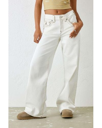 True Religion Uo Exclusive White 90s Baggy Jeans