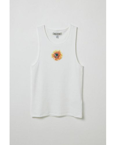 Urban Outfitters Uo Jimmy Graphic Tank Top - Gray