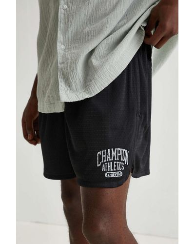 Champion Uo Exclusive Mesh Sport Polyester Short - Black