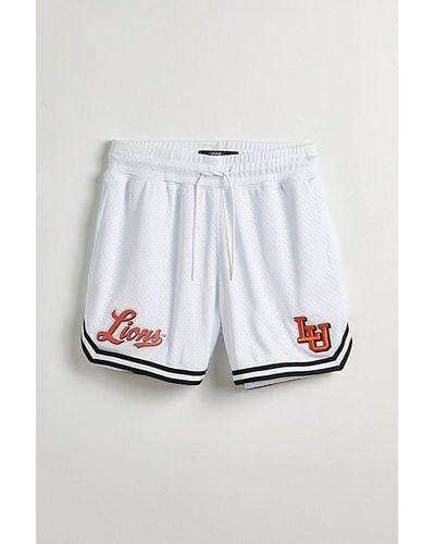 Urban Outfitters Lincoln University Uo Exclusive 5" Mesh Short - White