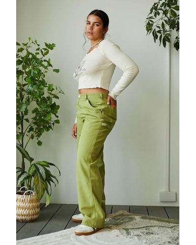BDG Lime Juno Carpenter Jeans - Green