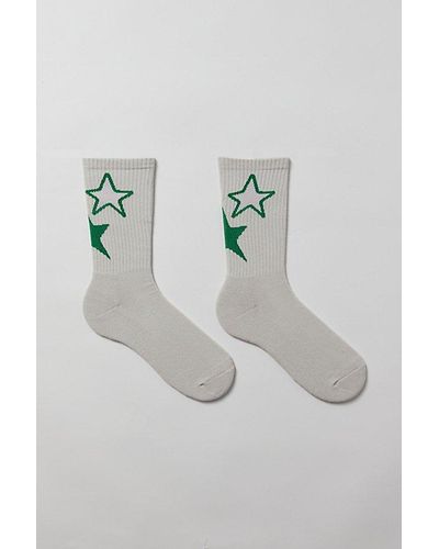 Urban Outfitters Star Crew Sock - Multicolor