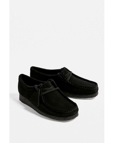 Clarks Black Wallabee Shoes