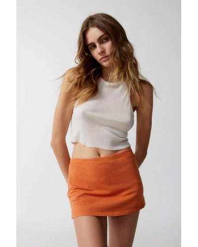Out From Under Bec Low-rise Skort - Multicolor