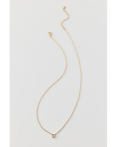Five And Two Jewellery Dallas Necklace - White