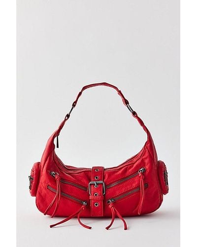 BDG Amelia Pocket Shoulder Bag - Red