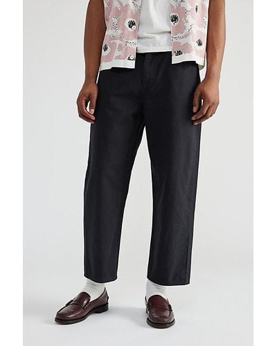 Urban Outfitters Uo High Water Canvas Pant - Black