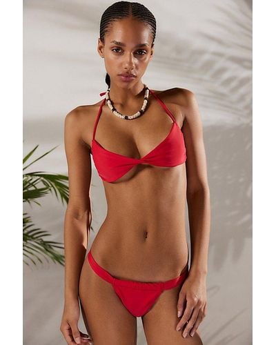 Motel Laufey Bikini Top - Red