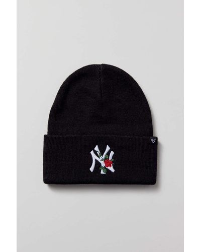 '47 Mlb Thorn Beanie In New York,at Urban Outfitters - Blue