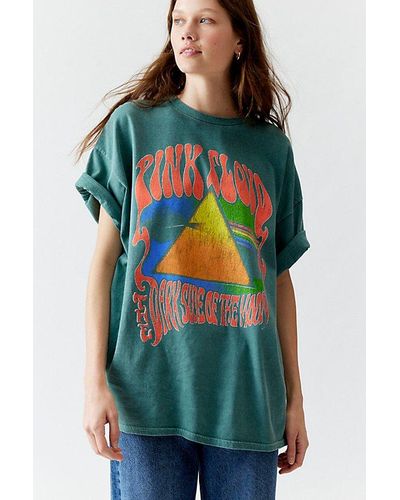 Urban Outfitters Floyd Dark Side Of The Moon Tour Tee - Blue