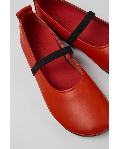 Camper Right Mary Jane Shoe - Red