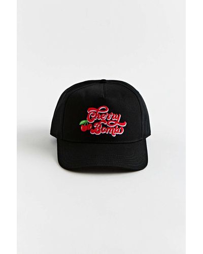 Urban Outfitters Cherry Bomb 5-panel Snapback Hat - Black