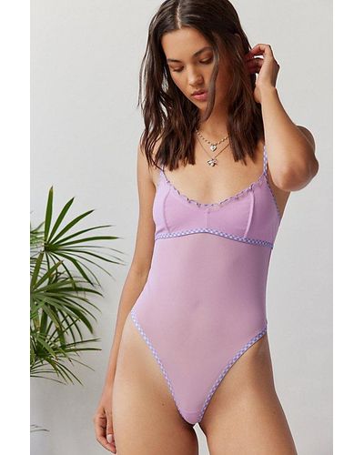 Out From Under Just Like Candy Bodysuit - Brown