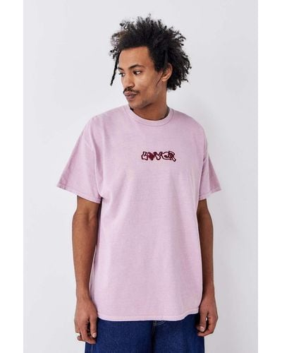 Urban Outfitters Uo - t-shirt "lover" in - Pink