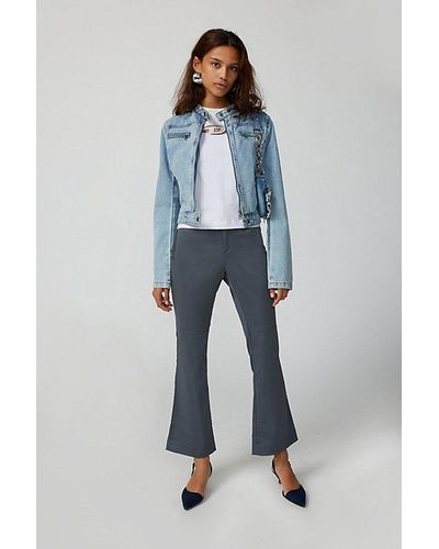 Urban Outfitters Uo Disco Flare Pant - Blue
