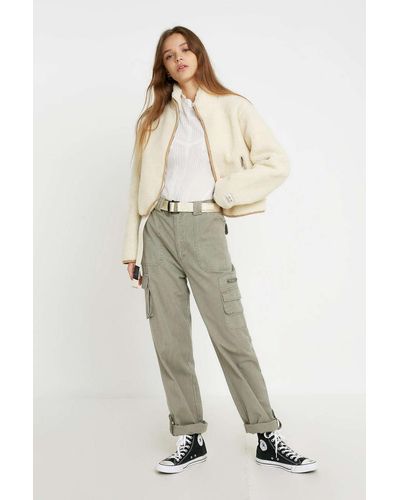 Urban Outfitters Uo Scout Sherpa Jacket - Natural