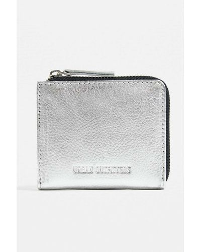 Urban Outfitters Uo Leather Purse - Grey