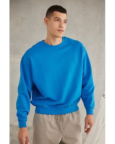 Standard Cloth Everyday Crew Neck Sweatshirt - Blue