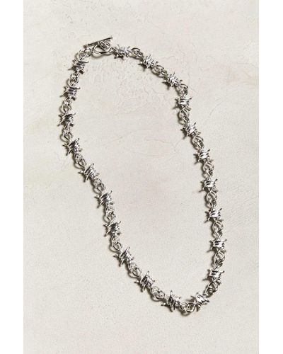 Urban Outfitters Barbed Wire Necklace - Multicolor