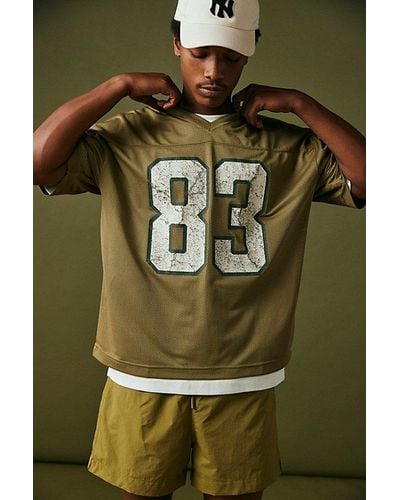 Standard Cloth Football Jersey Tee - Green