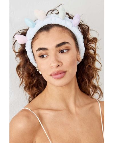 Urban Outfitters Stirnband "hearts spa day" - Natur
