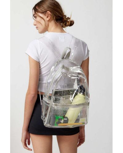 Urban Outfitters Uo Clear Backpack - Gray