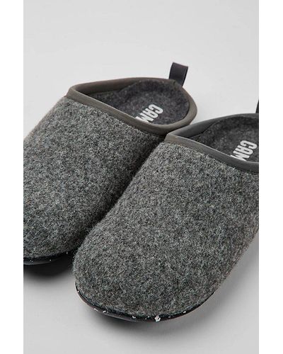 Camper Wabi Wool Slipper - Grey