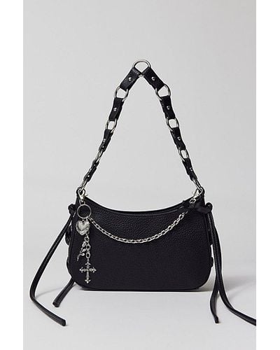Urban Outfitters Icon Bag Charm - Black