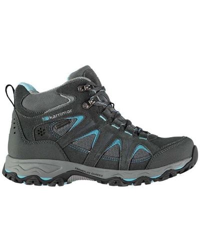 Karrimor Mount Mid Ladies Waterproof Walking Boots - Brown