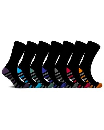 Kangol Formal Socks 7 Pack Plus - Black