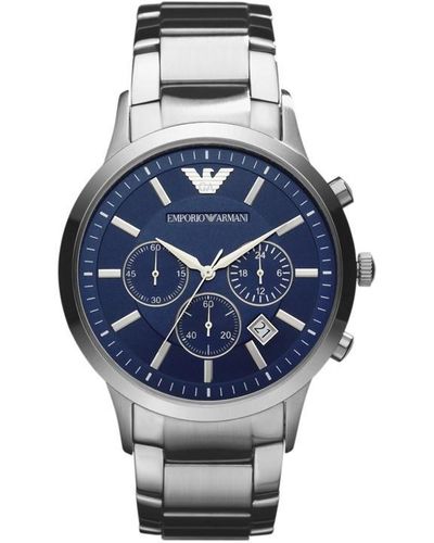 Emporio Armani Armani Chrono Watch - Metallic