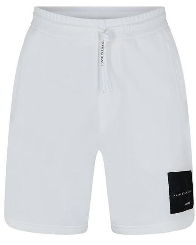 Armani Exchange Shorts - White