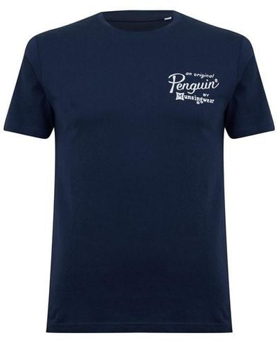 Original Penguin T Shirt - Blue