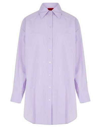 HUGO Ennia Shirt - Purple
