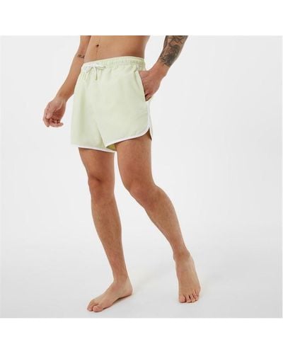 Jack Wills Logo Swim Shorts - Green