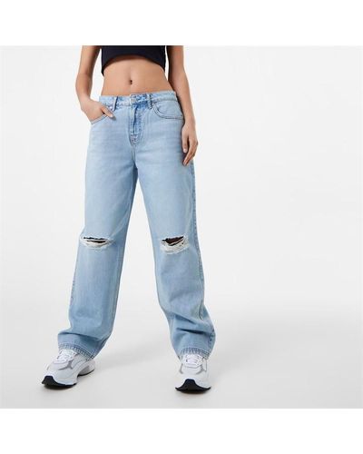 Jack Wills 90s Loose Fit Jeans - Blue