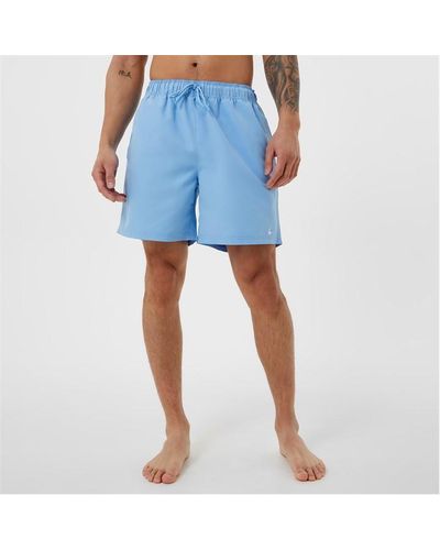 Jack Wills Eco Mid-length Swim Shorts - Blue
