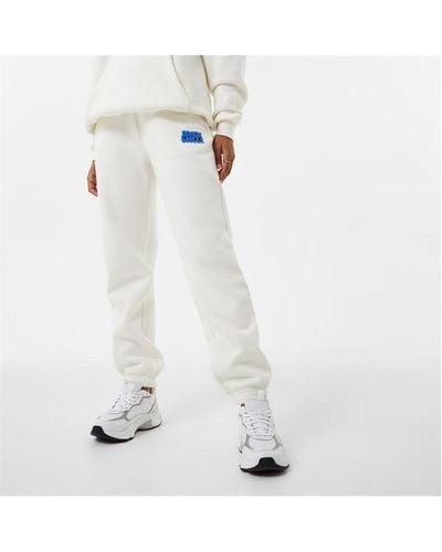 Jack Wills Bubble Graphic joggers - White