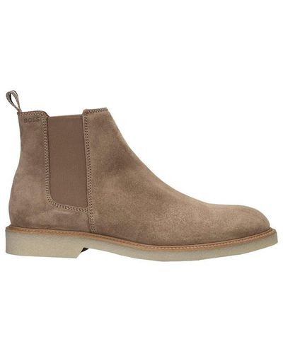 BOSS Tunley Chelsea Boots - Brown