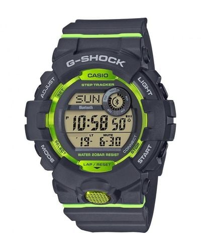G-Shock G-shock Step Black Tracker Watch Gbd-800-8er - Green