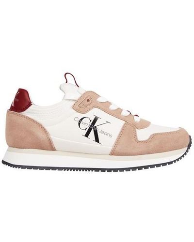 Calvin Klein Runner Sock Laceup Ny-lth Wn - Pink