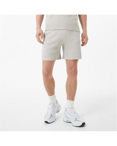 Jack Wills Boucle Shorts - Grey