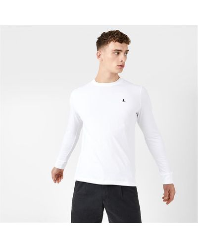 Jack Wills Sandleford Long Sleeve T-shirt - White
