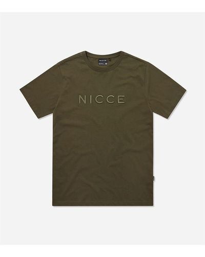 Nicce London Mercury T Shirt - Green