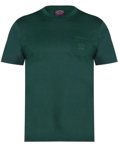 Paul & Shark Logo Pocket T-shirt - Green